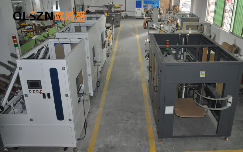 飛機(jī)盒折盒機(jī)現(xiàn)貨車間